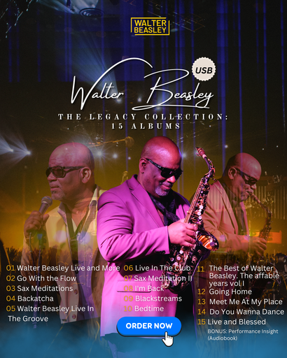 Walter Beasley The Legacy Collection - 15 Albums USB Drive